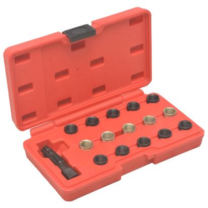 Set pentru reparații filete de bujii, 16 piese, M14 x 1,25 GartenMobel Dekor