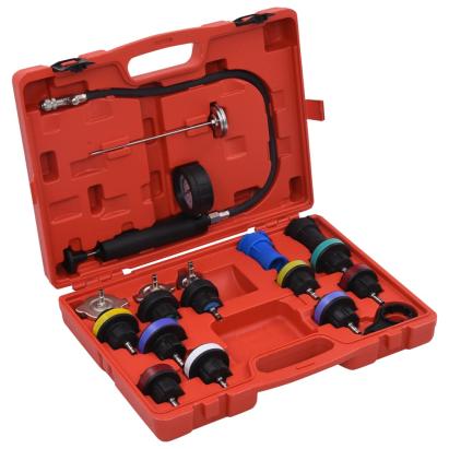 Set testare presiune capac radiator și sistem răcire, 18 piese GartenMobel Dekor