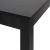 Masă de bar MDF, negru, 115x55x107 cm  GartenMobel Dekor