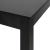 Masă de bar din MDF, negru, 55 x 55 x 107 cm GartenMobel Dekor