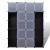 Dulap modular 14 compartimente alb și negru 37 x 146 x 180,5 cm GartenMobel Dekor