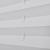 Jaluzea plisse, alb, 40x100 cm, pliuri GartenMobel Dekor