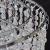 Candelabru cu pandantiv din cristal, 22,5 x 30,5 cm GartenMobel Dekor