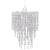 Candelabru cu pandantiv din cristal, 22,5 x 30,5 cm GartenMobel Dekor