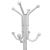Cuier Metal Alb GartenMobel Dekor
