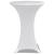 Husă de masă cu picior Ø60 cm, 2 buc., alb, elastic GartenMobel Dekor