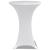 Husă de masă cu picior Ø80 cm, 2 buc., alb, elastic GartenMobel Dekor
