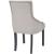 Scaune de sufragerie, 2 buc., gri crem, material textil GartenMobel Dekor