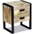 Masă laterală cu 2 sertare din lemn solid de mango, 43x33x51 cm GartenMobel Dekor