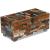 Măsuță de cafea tip cufăr, 80 x 40 x 35 cm, lemn solid reciclat GartenMobel Dekor