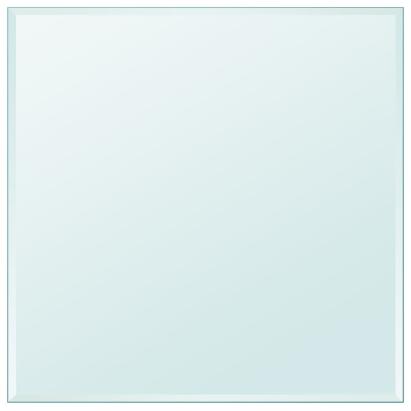 Blat de masă din sticlă securizată pătrat 700 x 700 mm GartenMobel Dekor