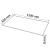 Blat de masă din sticlă securizată rotund 1200 x 650 mm GartenMobel Dekor
