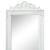 Oglindă în stil baroc independentă, alb, 160 x 40 cm GartenMobel Dekor