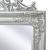Oglindă verticală în stil baroc 160 x 40 cm argintiu GartenMobel Dekor