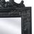 Oglindă verticală în stil baroc 160 x 40 cm negru GartenMobel Dekor