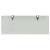 Raft suspendat din sticlă, 50 x 20 cm, 8 mm GartenMobel Dekor