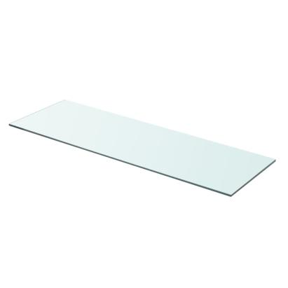 Raft din sticlă transparentă, 80 x 25 cm GartenMobel Dekor