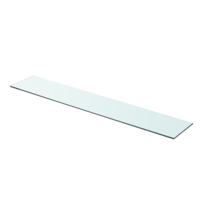 Raft din sticlă transparentă, 90 x 15 cm GartenMobel Dekor