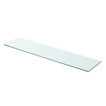 Raft din sticlă transparentă, 90 x 20 cm GartenMobel Dekor