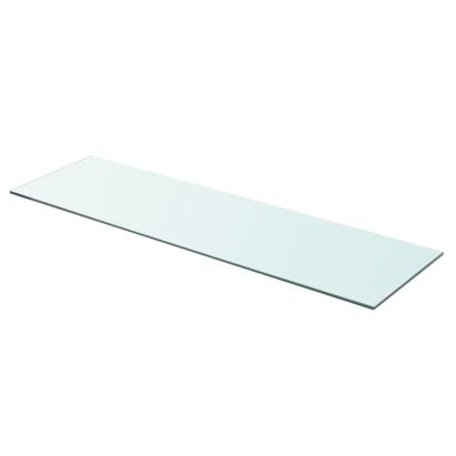 Raft din sticlă transparentă, 90 x 25 cm GartenMobel Dekor