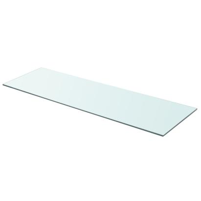 Raft din sticlă transparentă, 90 x 30 cm GartenMobel Dekor
