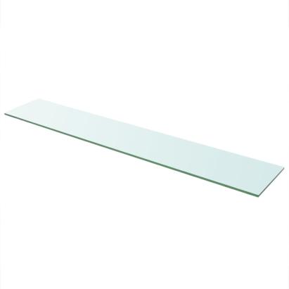 Raft din sticlă transparentă, 110 x 20 cm GartenMobel Dekor