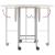Set masă și scaune de bucătărie pliabile din MDF, 5 piese  GartenMobel Dekor