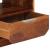 Noptieră cu sertar 2 buc, lemn masiv de sheesham, 40x30x50 cm GartenMobel Dekor