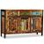 Bufet din lemn masiv reciclat, 120x35x76 cm GartenMobel Dekor