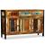 Bufet din lemn masiv reciclat, 120x35x76 cm GartenMobel Dekor