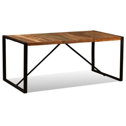 Masă de bucătărie, 180 cm, lemn masiv reciclat, GartenMobel Dekor