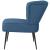 Scaun cocktail, albastru, material textil GartenMobel Dekor