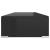 Suport TV/monitor din sticlă, 80x30x13 cm, negru GartenMobel Dekor