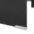 Stand TV/Suport monitor din sticlă, 100x30x13 cm, negru GartenMobel Dekor