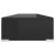 Stand TV/Suport monitor, sticlă, 110x30x13 cm, negru GartenMobel Dekor