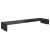 Stand TV/Suport monitor, sticlă, 110x30x13 cm, negru GartenMobel Dekor