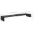 Stand TV/Suport monitor sticlă, 120x30x13 cm, negru GartenMobel Dekor