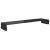 Stand TV/Suport monitor sticlă, 120x30x13 cm, negru GartenMobel Dekor