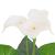 Floare de cală crin artificială cu ghiveci, 85 cm, alb GartenMobel Dekor