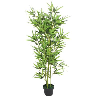 Bambus artificial cu ghiveci 120 cm, verde   GartenMobel Dekor