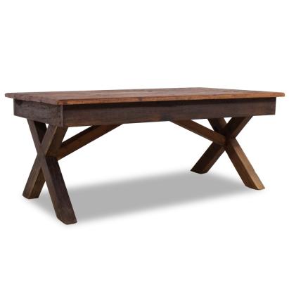 Măsuță de cafea, lemn masiv reciclat, 110 x 60 x 45cm GartenMobel Dekor