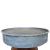 Măsuță de cafea Lemn masiv reciclat 60 x 45 cm Argintiu GartenMobel Dekor