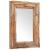 Oglindă decorativă din lemn de tec, 90 x 60 cm, dreptunghiular GartenMobel Dekor