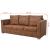 Canapea cu 3 locuri, 191 x 73 x 82 cm, velur GartenMobel Dekor