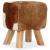 Taburet, 40x30x45 cm, piele naturală de capră   GartenMobel Dekor