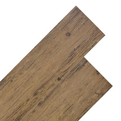 Plăci de pardoseală, maro nuc, 5,26 m², 2 mm, PVC GartenMobel Dekor