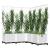 Jardinieră de grădină cu spalier, alb, 120x120x136 cm PP GartenMobel Dekor