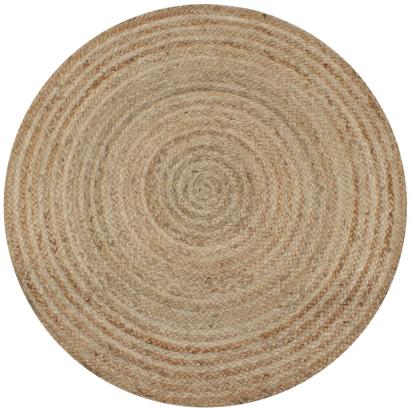 Covor din iută împletită, 120 cm, rotund GartenMobel Dekor