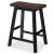 Set mobilier de bar, 3 piese, MDF, negru GartenMobel Dekor