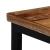 Masă consolă, lemn masiv de tec reciclat, 90 x 30 x 76 cm GartenMobel Dekor